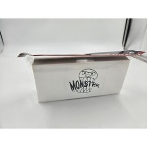 Monster Protectors Deck Box Triple White Magnetic Holds 225 Cards